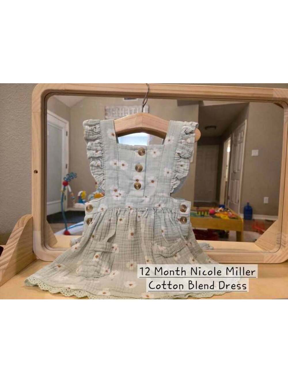 12 Month Nicole Miller Muslin Cotton Dress